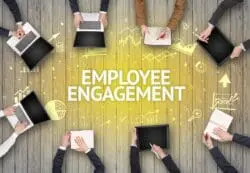 Group of Busy People Working in an Office