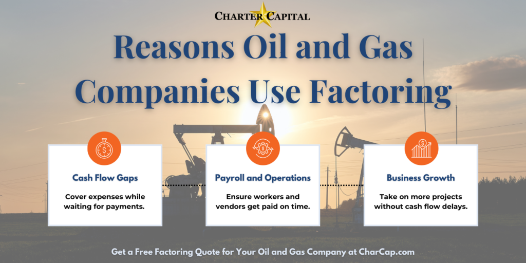 How Factoring Works with Oil and Gas Companies.