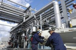Refinery pipelines, oil and gas engineers