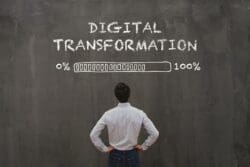 digital transformation concept in business, disruption