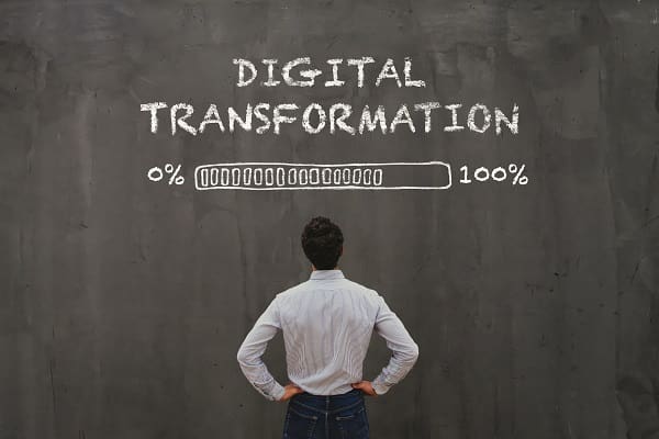 digital transformation concept in business, disruption